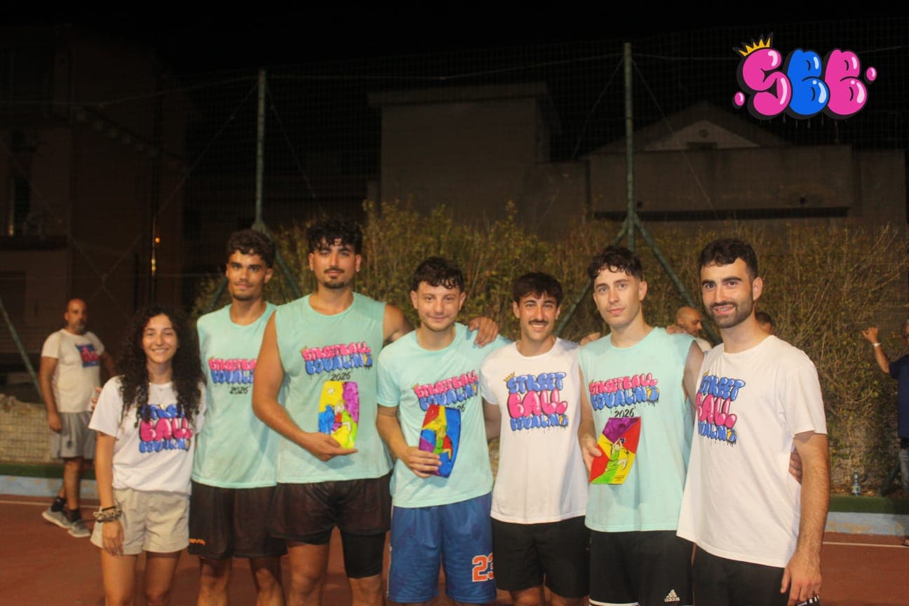 I vincitori dello Streetball 2026 della Hope Basket RTJ Bovalino